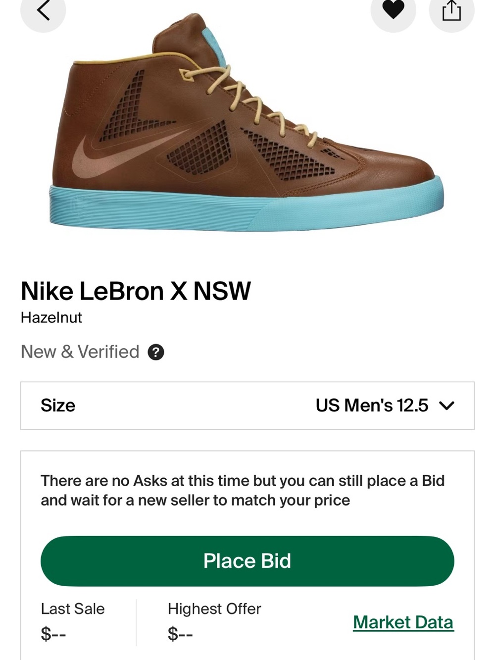 Nike LeBron X NSW “Hazelnut” Men’s Size 12.5 - Picture 9 of 9